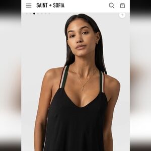 Saint + Sofia Elegant Blue Maxi Dress_14